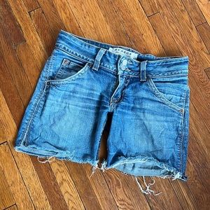 HUDSON CUTOFF SHORTS SIZE 28